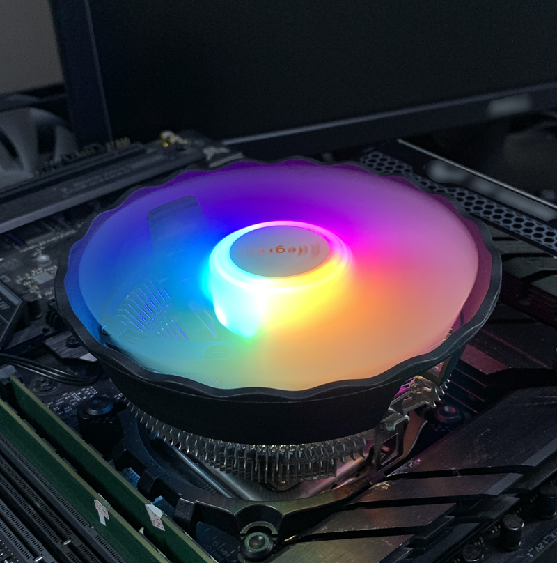Esports Gaming Fan - RGB CPU Hava Soğutucu 90mm PC
