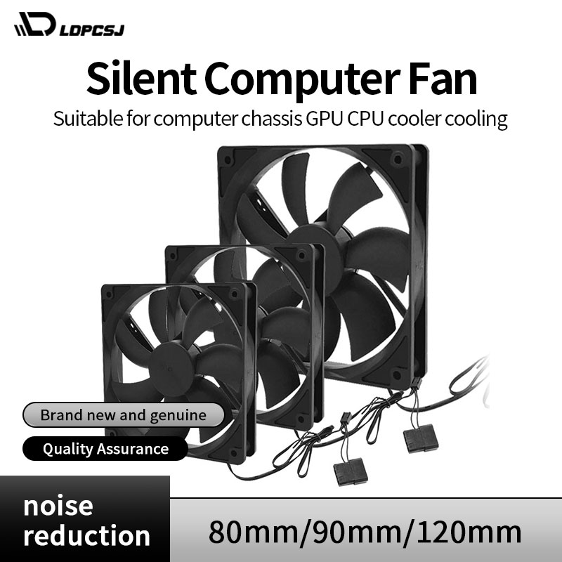 Esports Gaming Fan - 80mm 90mm 120mm Sessiz Bilgisayar Fanı