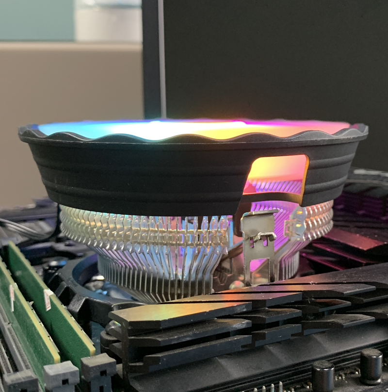 RGB CPU Hava Soğutucu 90mm PC  - Esports Gaming Fan incelemesi ve fiyatı
