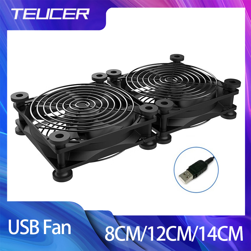 TEUCER 8CM/12CM/14CM USB Fan b - Esports Gaming Fan incelemesi ve fiyatı