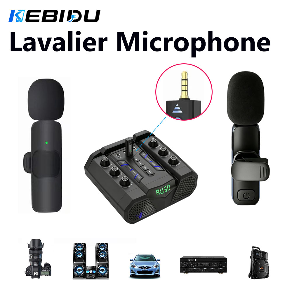 KEBIDU Yaka Mikrofonu Kablosuz - Streaming Mic Condenser incelemesi ve fiyatı