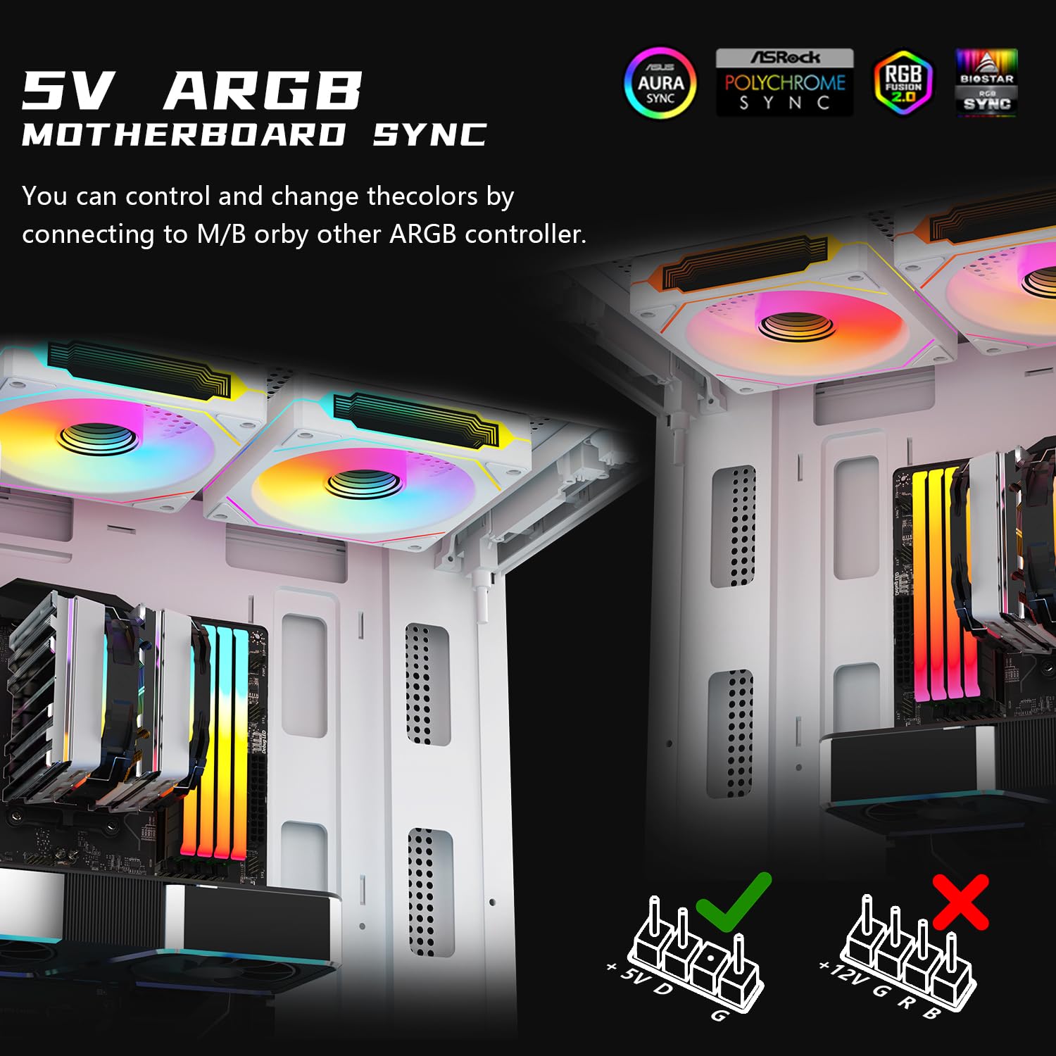 Prism 4 PRO ARGB Fan PC 120mm  - Esports Gaming Fan incelemesi ve fiyatı