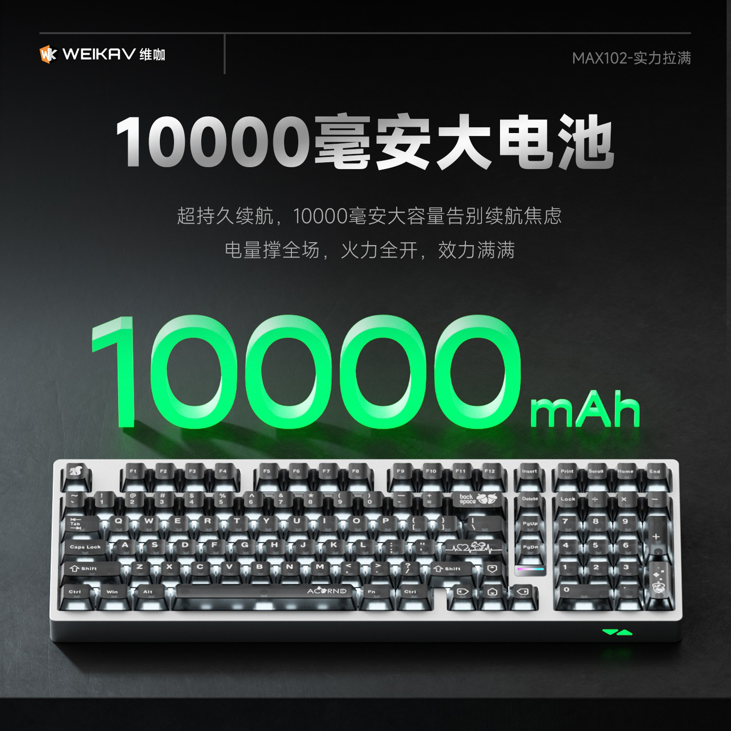 Weika Max102 Alüminyum Kasa Ka - Esports Gamer incelemesi ve fiyatı