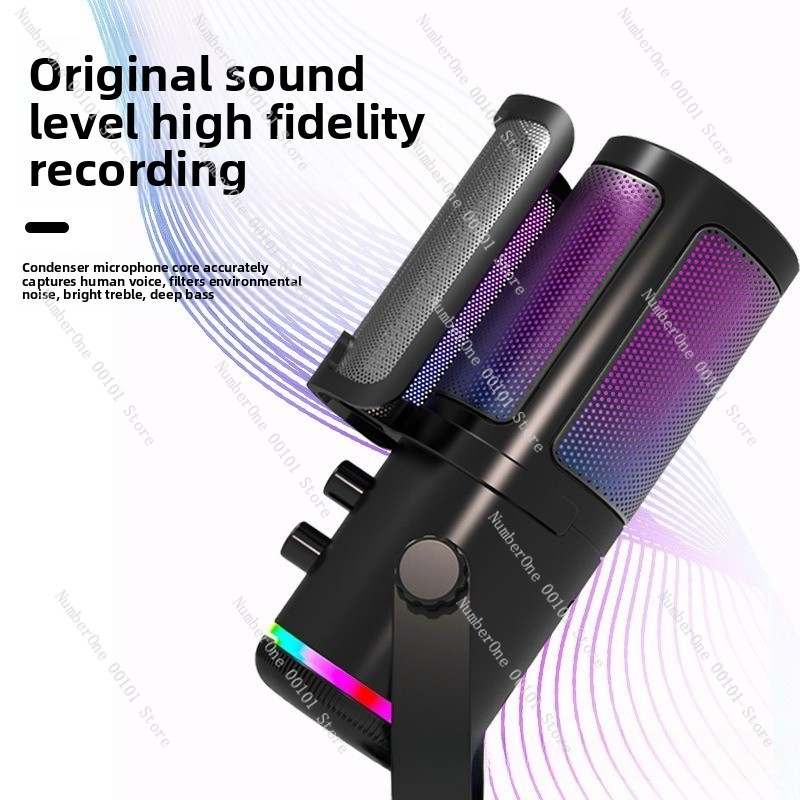 USB RGB Kondenser Mikrofon Can - Streaming Mic Condenser incelemesi ve fiyatı