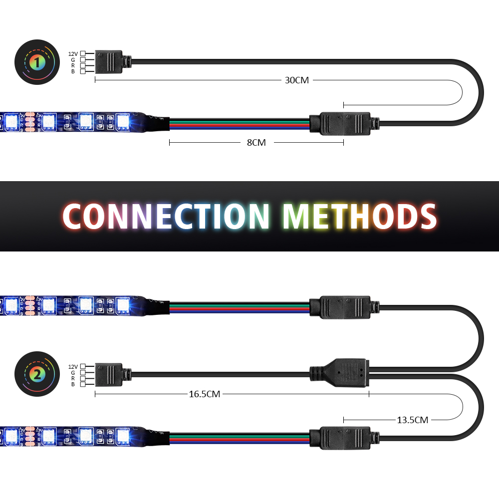 RGB oyun LED şerit işık 1 ila  - Esports Gaming Splitter incelemesi ve fiyatı