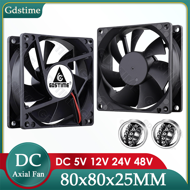 Gdstime DC 5V 12V 24V Fan 80mm - Esports Gaming Fan incelemesi ve fiyatı