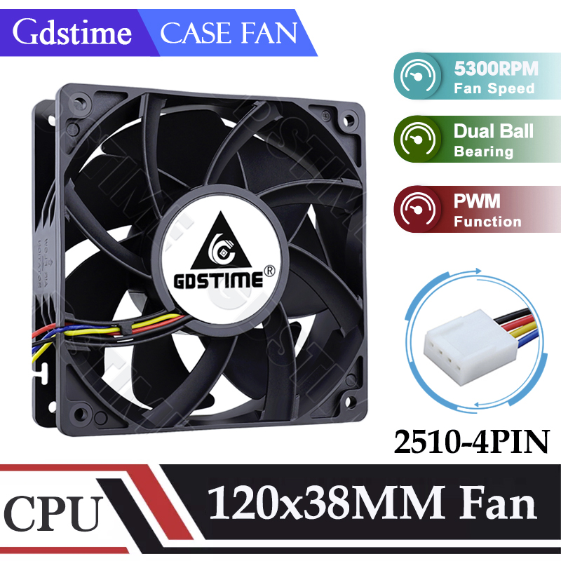 Gdstime 120mm Fan 24V 12V 5V U - Esports Gaming Fan incelemesi ve fiyatı