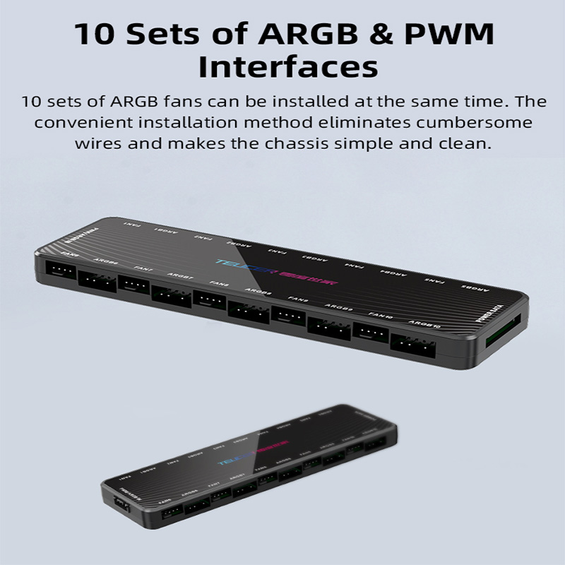 LP-10 ARGB PWM Fan Hub'ı Uzakt - Esports Gaming Splitter incelemesi ve fiyatı