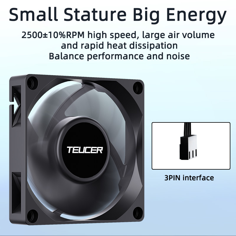 Teucer UT-7015 7cm Şasi Soğutm - Esports Gaming Fan incelemesi ve fiyatı