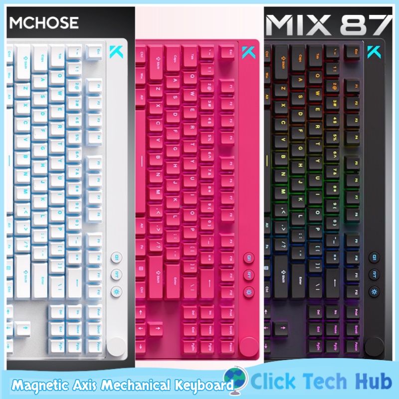 Mchose Mix 87 Manyetik Eksen E - Esports Gaming Events incelemesi ve fiyatı